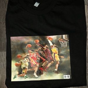 LeBron James (Rookie-Pro) T-Shirt